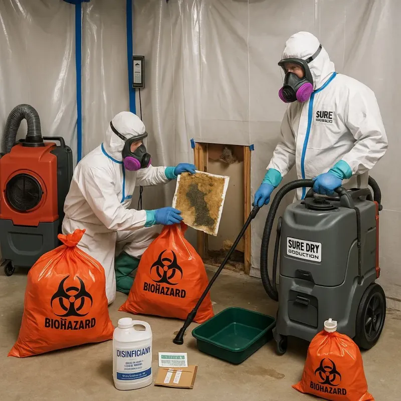 Contaminated Water Handling Protocols process in Pottsville, AR
