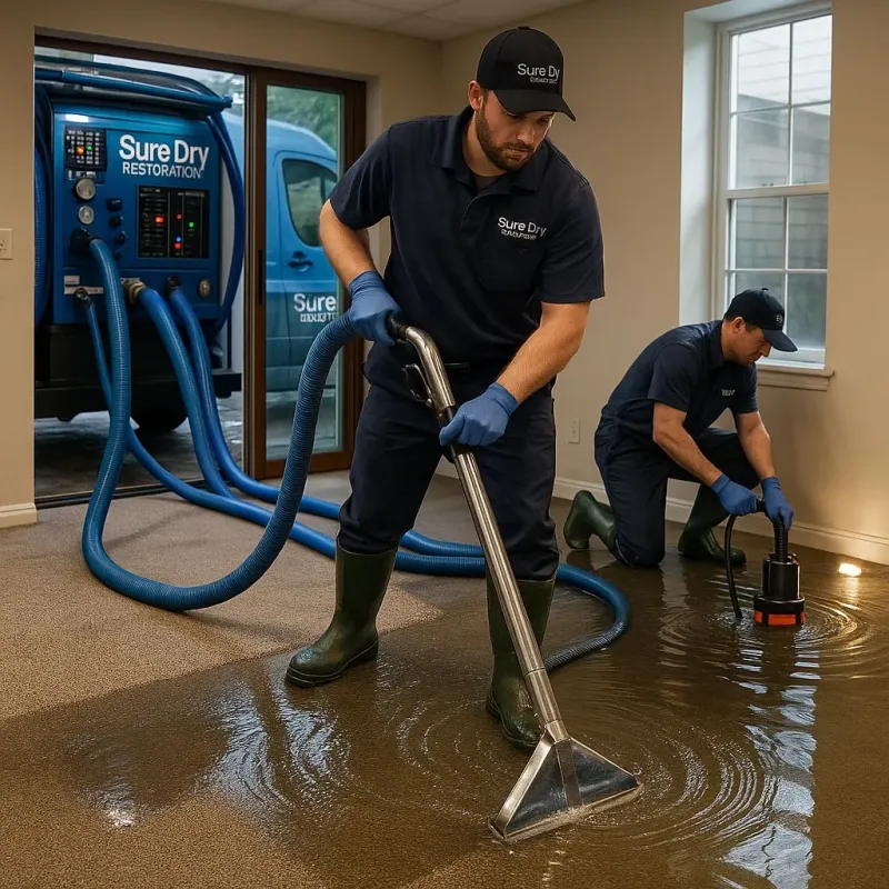 Water Extraction and Removal process in Pottsville, AR